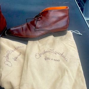 Mens Italian Boots fate a Mano size 10 great condition